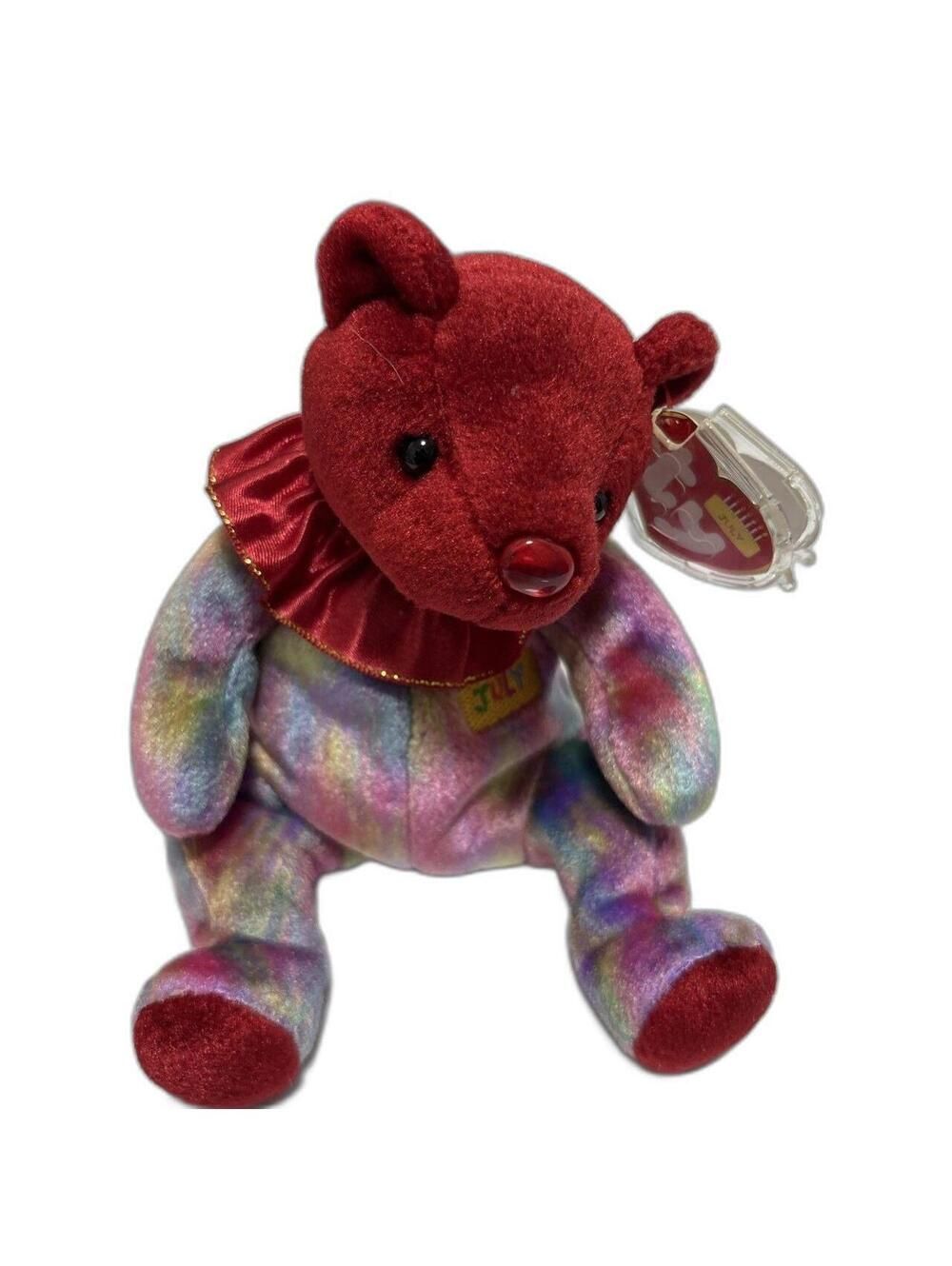 Ty Beanie Baby Ruby the July Bear